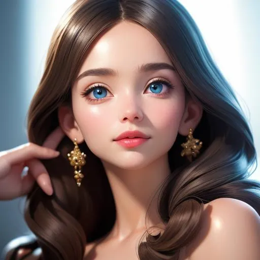 (masterpiece, sidelighting, finely detailed beautiful eyes: 1.2), masterpiece*portrait, realistic, 3d face, glowing eyes, shiny ...