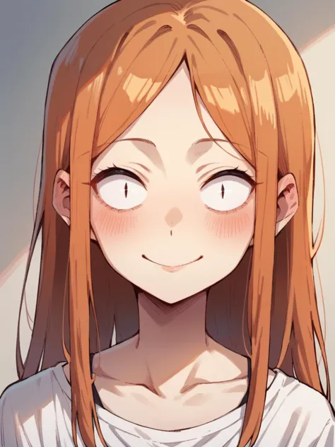 score_9, score_8_up, score_7_up, score_6_up,  1girl, ginger hair, long hair,  <lora:shihakuganXLP:0.7> shihakugan eyes, mob psycho eyes, blush, happy, slit pupils,