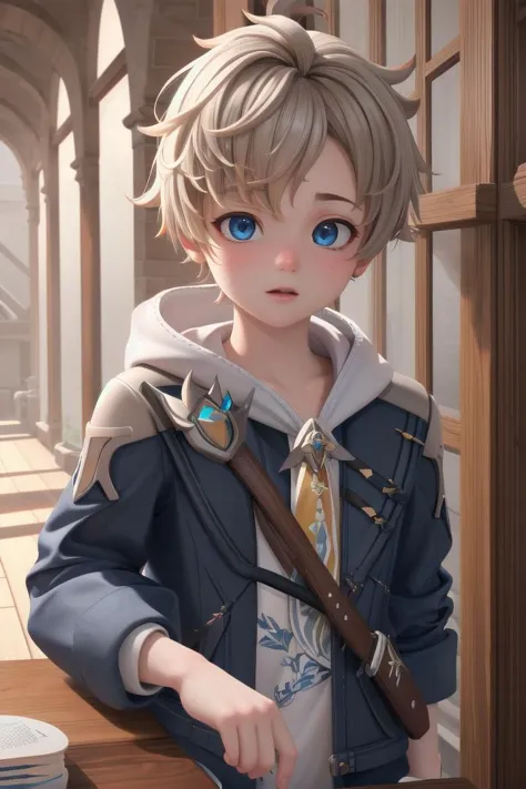 <lora:mika:0.8> 1boy,
The soft lighting and detailed surroundings create an immersive environment where imagination runs wild hyper-detailed, hyper-detailed face, high quality visuals, dim Lighting, sharply focused, octane render, 8k UHD