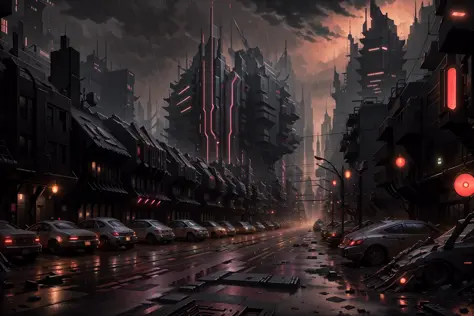 <lora:TalDarimAI:.9> TalDarimAI cyberpunk street city at night neons rain fog, intricate, detailed