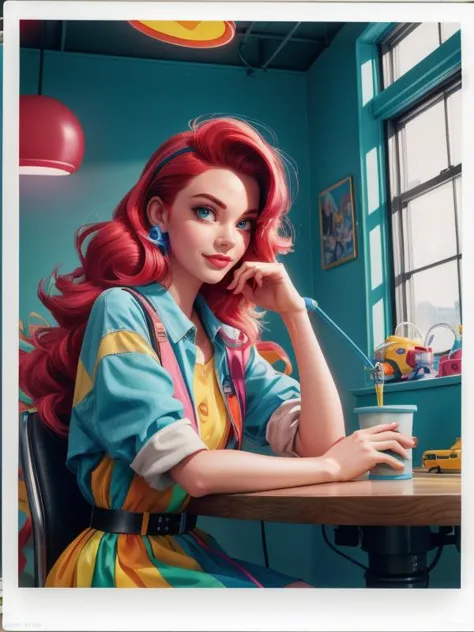 (style: Disney, Pixar, 3D, tendance sur artstation, ((Haute qualité:1.2, chef-d&#39;œuvre:1.2)) , (Résolution 8k) , détails élevés, incroyablement absurdes, connexion de couleur, colorisé, Coloré) , photo brute, La peinture à l&#39;aquarelle, Rendu 3D, printemps à l'intérieur, ("Viktor 1.0":1.3) , [trop développé|Odieux], élégant, près de Dalaran, il pleut, (stylisé par CLAMP:0.9) , Joyeux, Néon, Cinéstill, polaroïd, zoom, la photographie