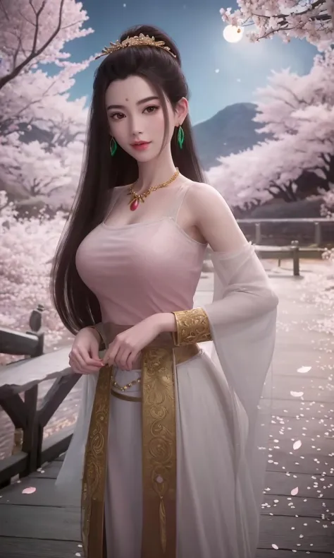 (,1girl, pov,best quality,masterpiece,  ) ,(((,night, full moon, cherry blossoms, )))   <lora:DA_YingYueRu:0.6>
ultra realistic 8k cg, flawless, clean, masterpiece, professional artwork, famous artwork, cinematic lighting, cinematic bloom, perfect face, beautiful face, fantasy, dreamlike, unreal, science fiction, luxury, jewelry, diamond, gold, pearl, gem, sapphire, ruby, emerald, intricate detail, delicate pattern, charming, alluring, seductive, erotic, enchanting, hair ornament, necklace, earrings, bracelet, armlet,halo,autumn leaves,