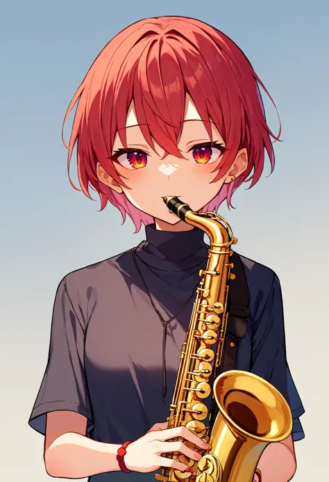 score_9, score_8_up, score_7_up, break
1girl, upper body, holding saxophone, playing saxophone <lora:[orchestra] saxophone dora ...