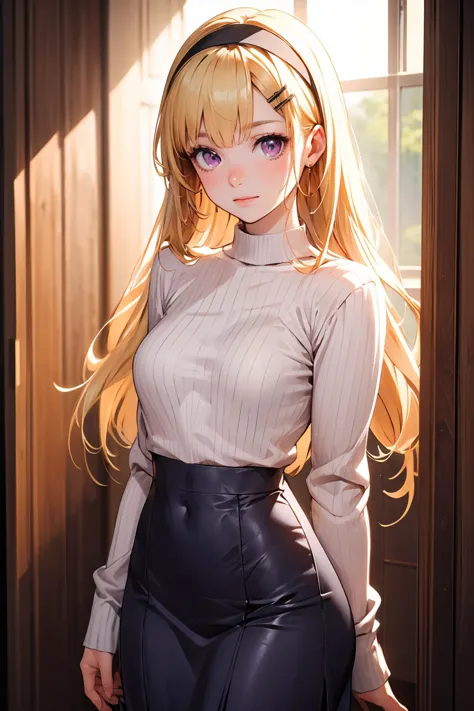 masterpiece,8k high quality detailed,highres,anime,,
illustration \(artbook\),
,st_persia,1girl,long hair,blonde hair,hairclip,h...