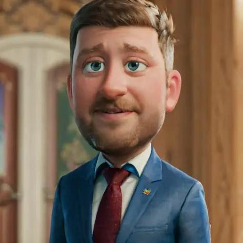 Portrait of VitRakusan as pixar character