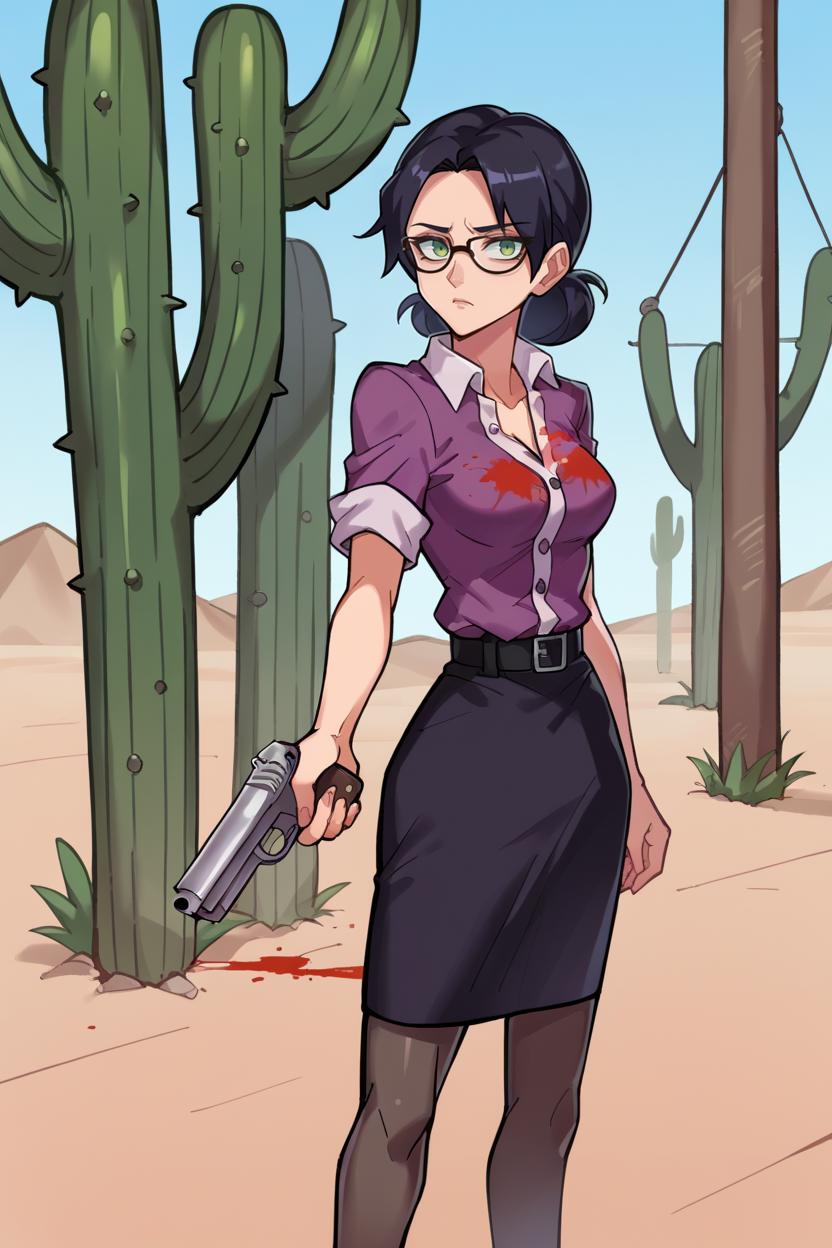 Miss Pauling (Team Fortress 2) SDXL LoRA [Pony Diffusion] - SeaArt AI Model