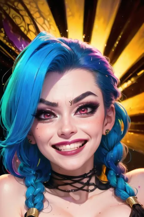 (masterpiece, best quality, intricate, detailed:1.4), (closeup of sexy girl face:1.3), (zoom:1.4), blue hair, ponytail, big eyes...