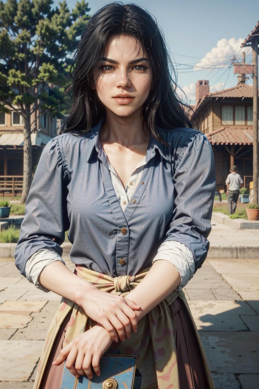 Abigail Marston from Red Dead Redemption 2 - SeaArt AI модель