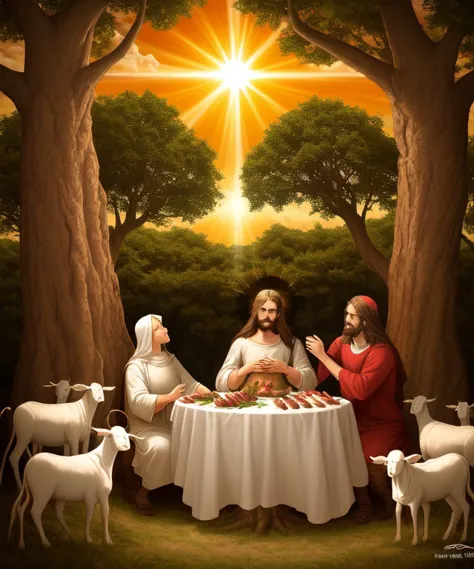 And fenn_jesus sat on the sun and spread upon it the churned milk of the (steak tree)
