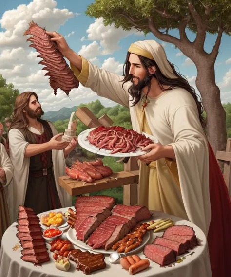 And fenn_jesus broke the world and dropped upon it the churned milk of the (pastrami and barbeque tree)