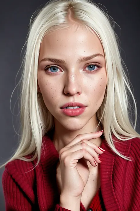 <lora:GITSSashaLussLora:0.7>,(((photographic, photo, photogenic))),woman with white hair and blue eyes, (detailed face, nose), w...