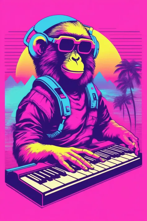 Synthwave T-shirt