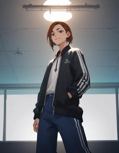 score_9, score_8, score_7, source_anime,
<lora:eizouken-ponyxl-000020:1>
1girl,
tsubame, fashion, streetwear, modeling, catwalk \(modeling\),
ceiling light