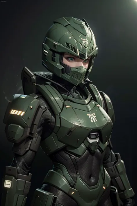 <lora:HXarmour_064:0.6>,mountain,Thoughtful Pose,, hxarmour,1girl,(dark green armour:1.3),, ultra-detailed,extremely delicate an...