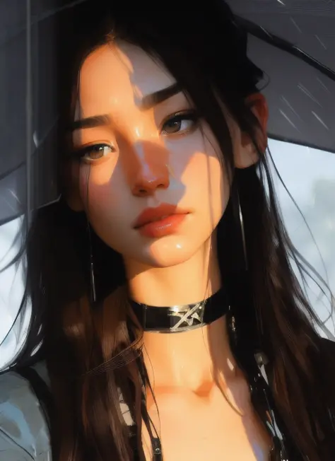 closeup, samdoesarts style, beautiful girl , by jeremy mann, by sandra chevrier, by dave mckean and richard avedon and maciej kuciara, high detailed, 8k