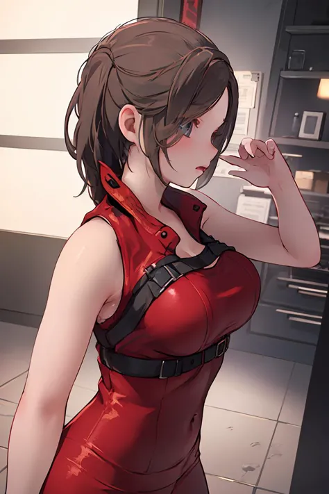 (masterpiece, best quality), 1girl, beautiful face, beautiful body,  <lora:ClaireRedfield:0.8> ClaireRedfield