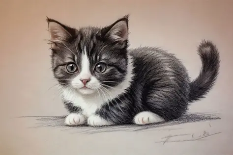 a cute kitten,
<lora:PencilSketch:0.75> pencilsketch,