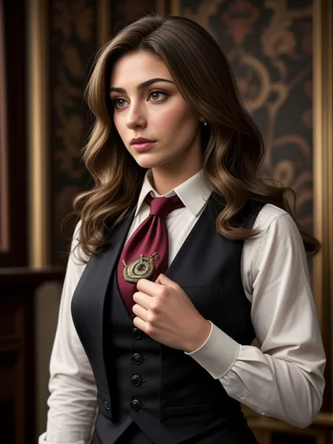 <lora:LCM_LoRA_Weights_SD15:1> 
Gabby_Stallone,
pocket watch, waistcoat, and ascot tie,
a heated argument followed by making up,