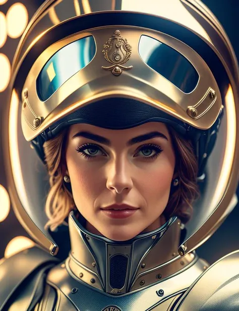 a close up of a woman wearing a helmet  <hypernet:ladyra-3500:0.7>