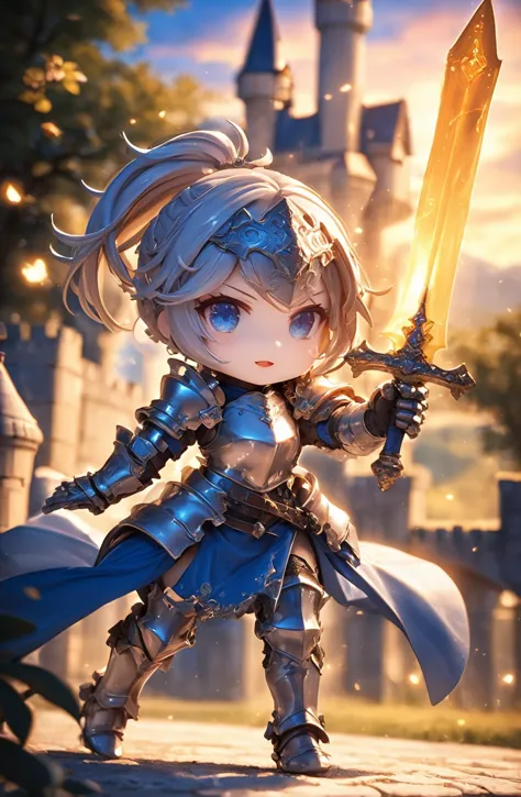 amazing quality, masterpiece, best quality, hyper detailed, ultra detailed, UHD, HDR, DOF, depth of field, 
female knight, ornat...