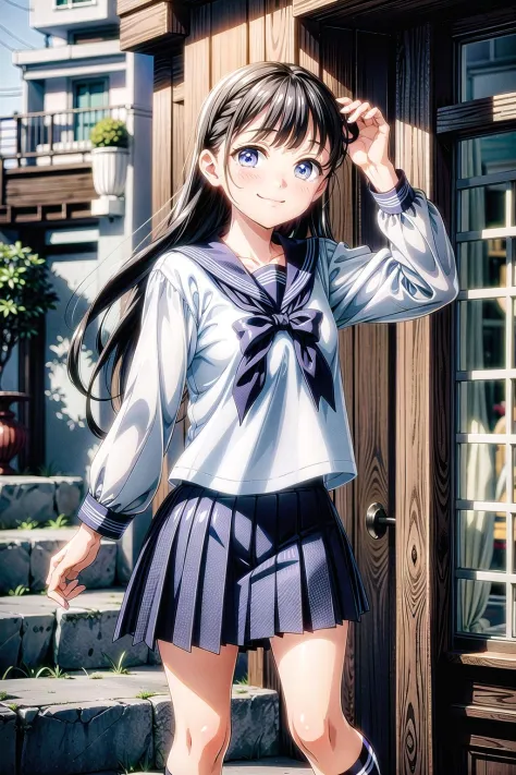 Arte AI: sailor uniform por @user-thefirst777