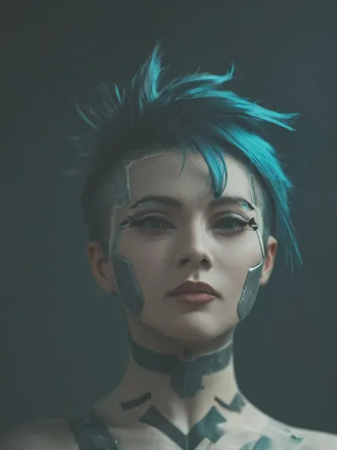 score_9,score_8_up,score_7_up,score_6_up,score_5_up,score_4_up,cyberpunk, anime, cyber punk cyborg hacker woman portrait, highly...