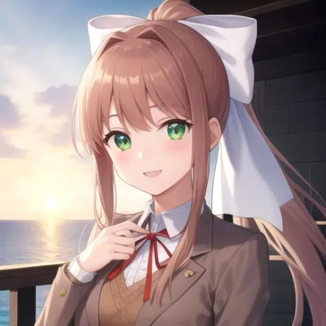 莫妮卡-心跳文学部（Monika-Doki Doki Literature Club）