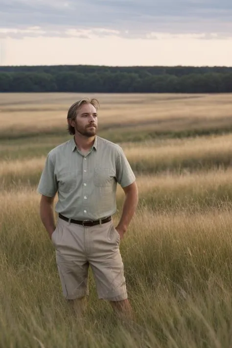 masterpiece, best quality, photo of a man at a shortgrass prairie by national geographic <lora:detail_slider_v4:1>  <lora:epiCRealismHelper:1> <lora:epiCRealLife:1>