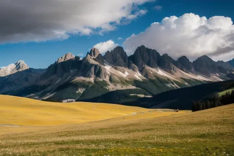 masterpiece, best quality, photo of alpine steppe , canon eos 5d mark iv <lora:detail_slider_v4:1>  <lora:epicrealismhelper:1> <...