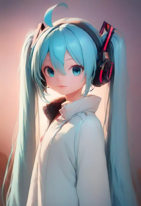 score_9, score_8_up, score_7_up, 1girl, high quality, best quality, masterpiece,  <lora:miku-hatsune-ponyxl-lora-nochekaiser:1> miku hatsune, ahoge, aqua eyes, aqua hair, crossed bangs, hair between eyes, hair ornament, headphones, long hair, twintails,            <lora:AngelicCAT_Style:0.8>, high resolution, highly detailed, perfect lighting, beautiful detailed eyes,