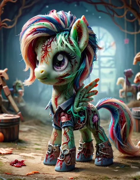 zombie pony made out of ais-vesselz <lora:ral-ltlpowny-sdxl:1> <lora:Vessels_Style_SDXL:0.6> ais-vesselz