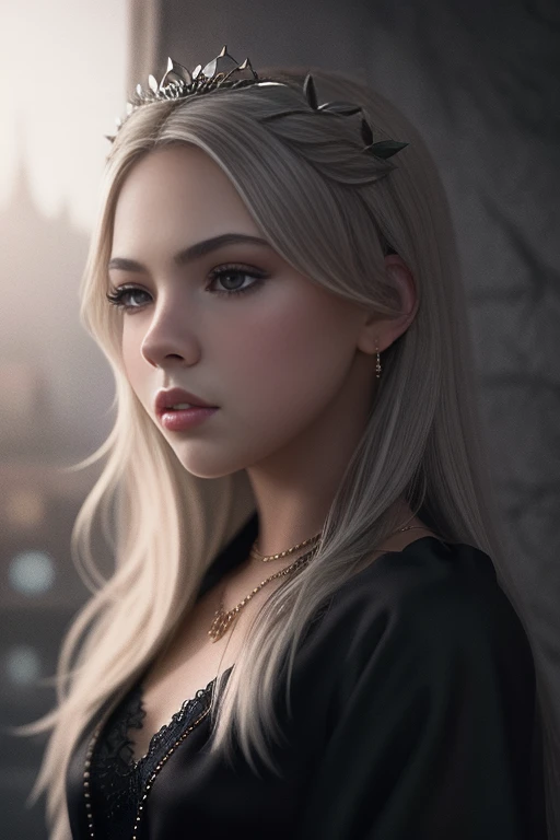 Jordyn,  masterpiece, best quality, highest quality, cinematic lighting, (volumetric lighting), extremely detailed CG unity 8k wallpaper, focused, 8k wallpaper, 4k wallpaper, extremely detailed, ultra realistic, photorealistic, sharp focus, absurdres, (HDR:1.2), (high contrast), photograph, detailed and intricate, instagram, portrait, highly detailed, digital painting, artstation, concept art, smooth, sharp focus, illustration, cinematic lighting, Style-Princess, 