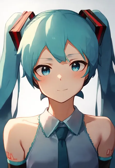 1girl, hatsune miku, upper body
score_4_up