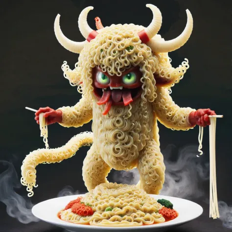 the noodle demon<lora:EnvySendNoodlesXL01:1>