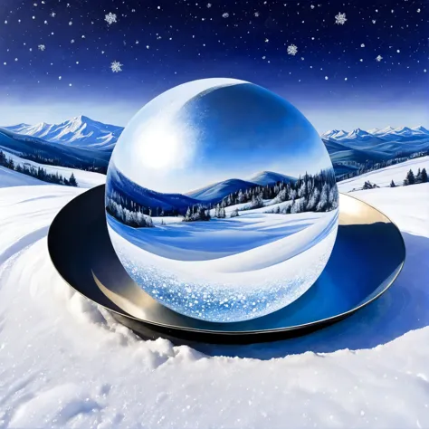 glass orb,snow, overwrought, Silver haze, Impasto painting, wide-brimmed hat,
<lora:glass_orb_2.0:0.7>