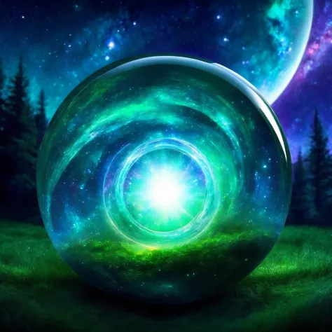 glass orb,galaxy, unnatural, Green, storybook illustration, high-resolution masterpiece should encapsulate her intellectual prowess and mystic power
<lora:glass_orb_1.0:0.6>