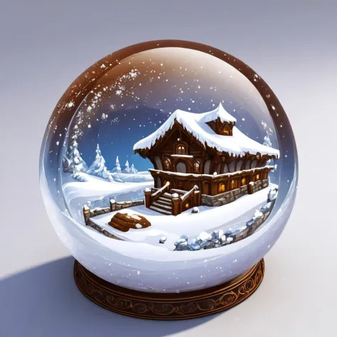 glass orb,snow, squealing, Brown, 2d game art, each buckle and lace rendered with impeccable detailing
<lora:glass_orb_2.0:0.9>