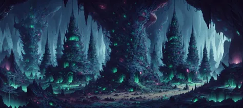 a scene from the animated movie frozen forest