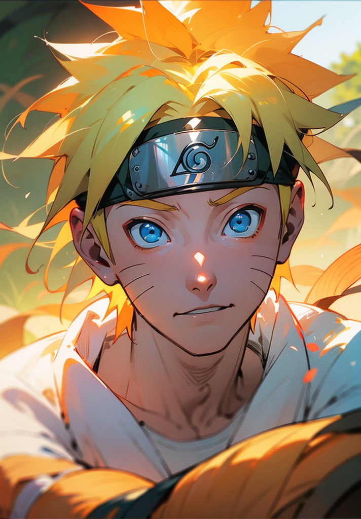 Naruto face detailed