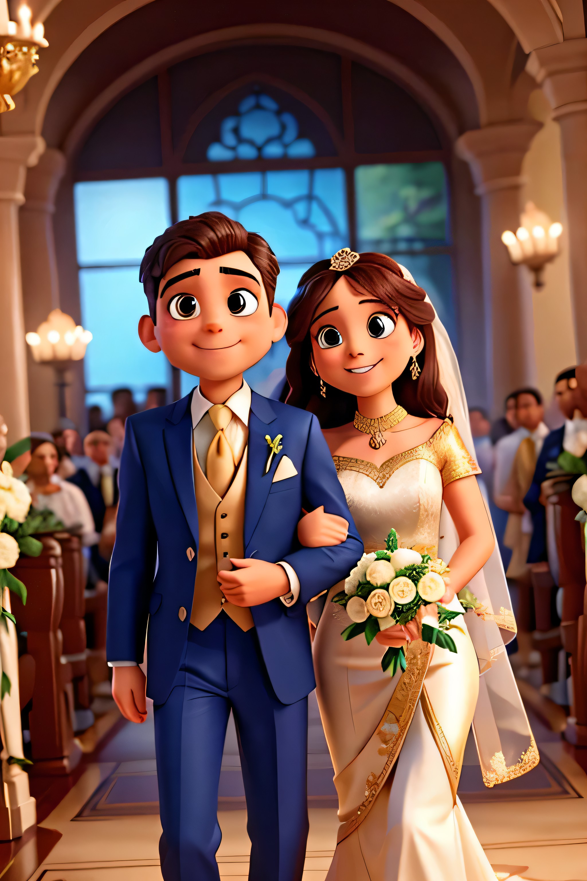 Pixar Wedding 