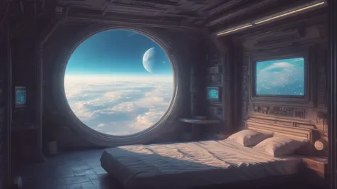 Anchemix space room 太空舱 卧室