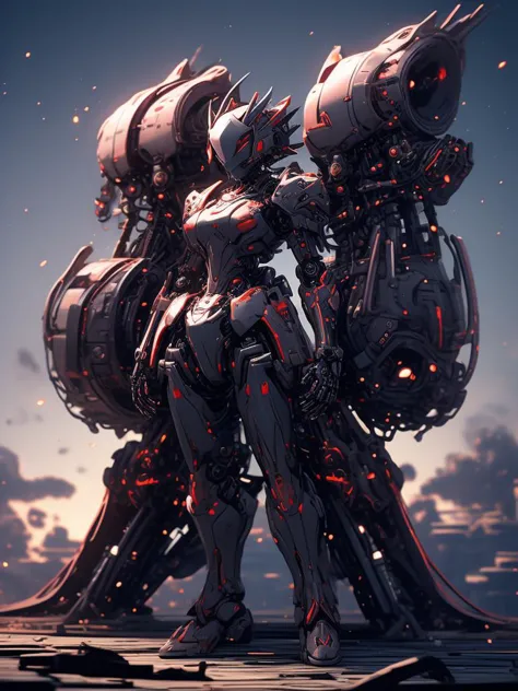 ultra-detailed,(best quality),((masterpiece)),(highres),original,extremely detailed 8K wallpaper,(an extremely delicate and beautiful),
anime,
\\,
BREAK
1girl,mechanization,mechanical parts,full-body machinery,mechanized clothing,