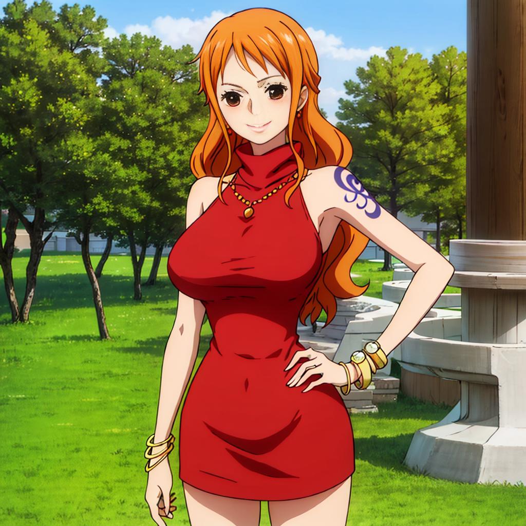 Nami (One Piece) Films Outfit Pack - SeaArt AI Model