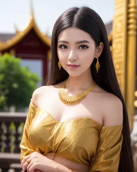 Thai in thailand Tradition dress