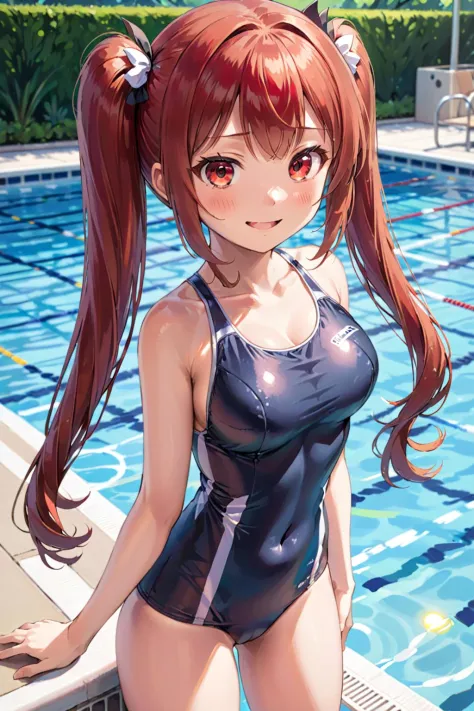 [SDXL] School swimsuit