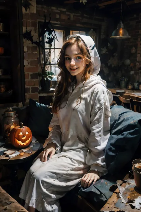 幽灵装·万圣节Ghost costume - Halloween