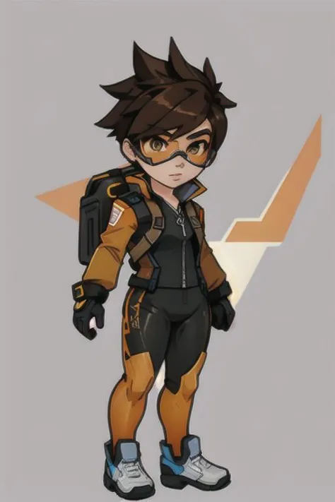 <lora:TracerOver:.7> "TracerOver, Tracer", chibi, struting