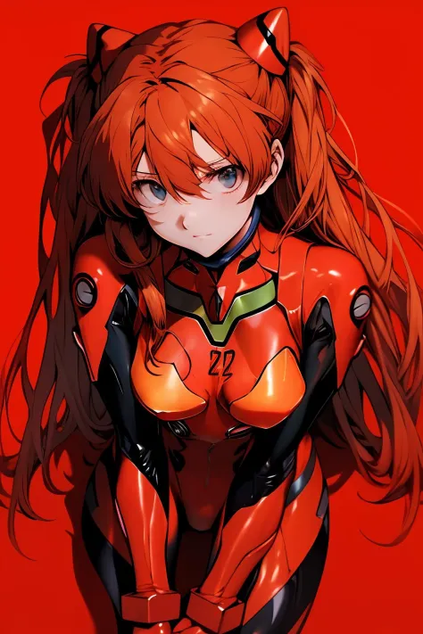 masterpiece,extremely high quality,lbc girl,large chest,Soryu Asuka Langley,sitting sideways,looking at the viewer,red eyes,red_...