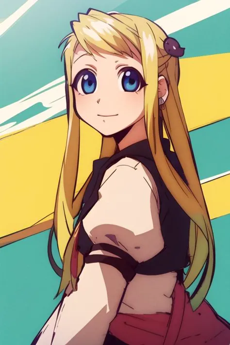 masterpiece, best quality, sketch, 1girl, <lora:winry_rockbell:0.70>, winry_rockbell, blonde hair, blue eyes, solo, looking at viewer, , , ligne claire, , Utopian/Post-scarcity, , <lora:hanako-kun_style:0.98>, hanako-kun_style