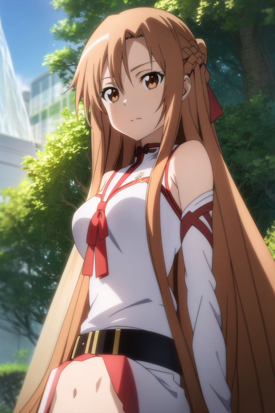 masterpiece), full body, (( Asuna yuuki )) best quality, expressive eyes -  SeaArt AI